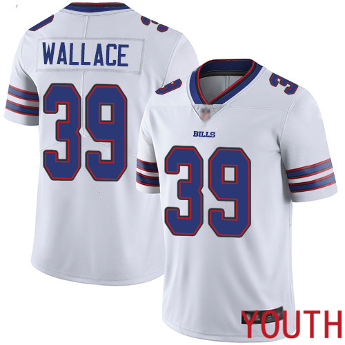 Youth Buffalo Bills 39 Levi Wallace White Vapor Untouchable Limited Player NFL Jersey